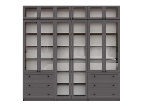 Шкаф для книг Билли Стольмин 54 Графит - фото 4