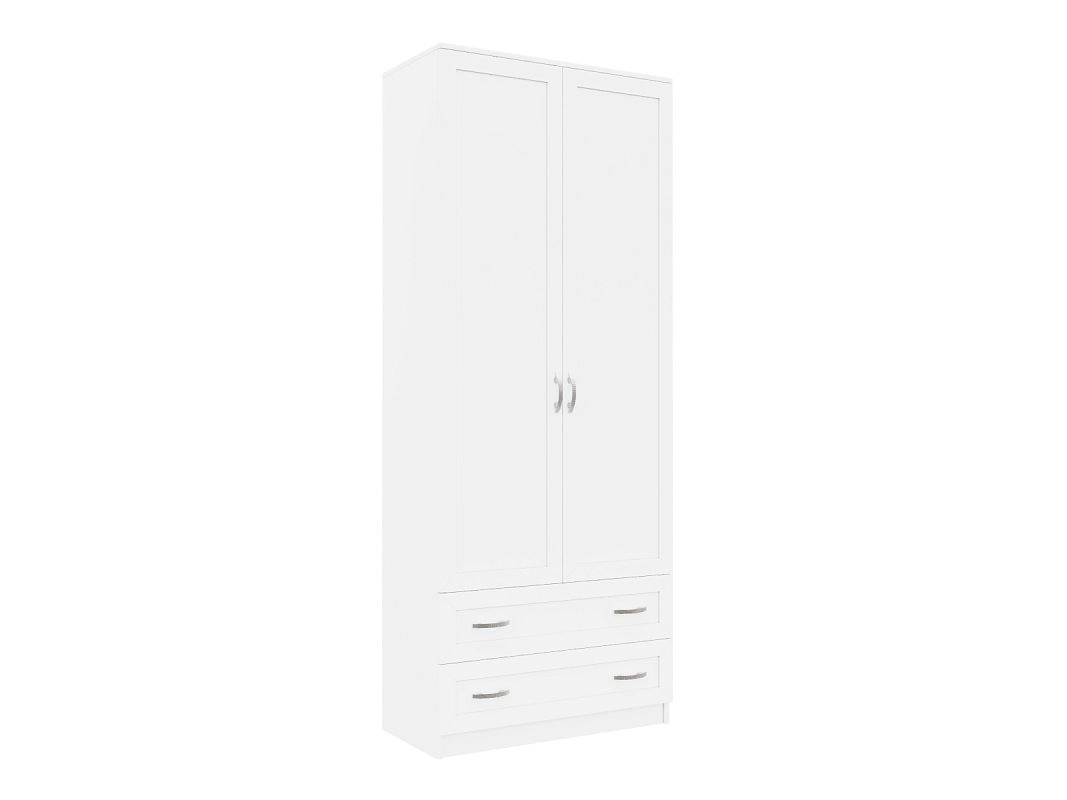 Шкаф распашной Стелла-15 Белый - фото 4