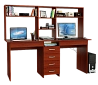 Компьютерный стол Тандем-2Я+Н