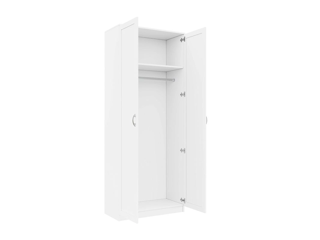 Шкаф распашной Стелла-23 Белый - фото 2