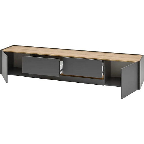 Стенка Анси-8 Антрацит - фото 4