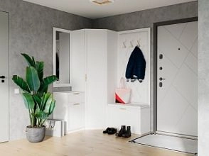 Прихожая Грация-5 с рамкой МДФ