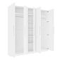 Шкаф распашной Калифорния-5 Белый