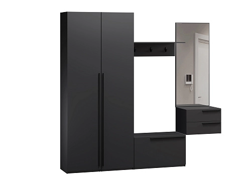 Прихожая Лорена Пакс-5 Черный - фото 2