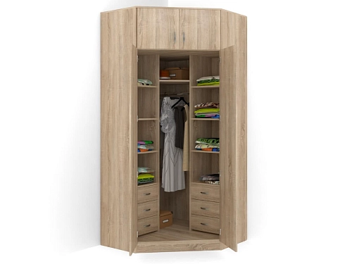 Шкаф угловой Алиса-13 (Ф-782ср) - фото 1