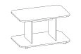Журнальный стол Вояж-2 СЖ.011.800-00