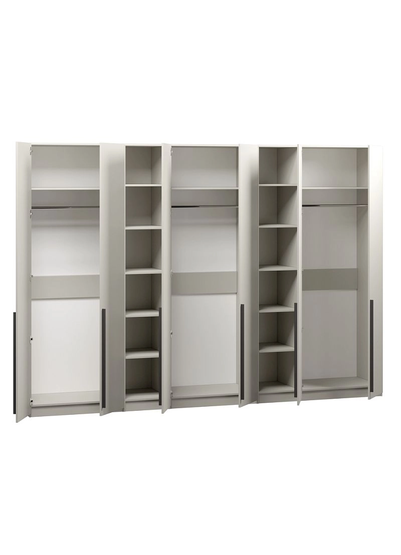 Шкаф распашной Хейсон-18 Кашемир Черный - фото 4