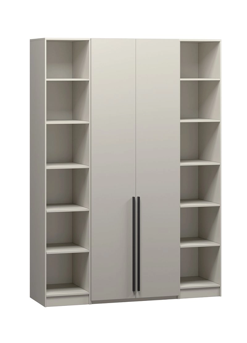 Шкаф распашной Хейсон-24 Кашемир Черный - фото 3