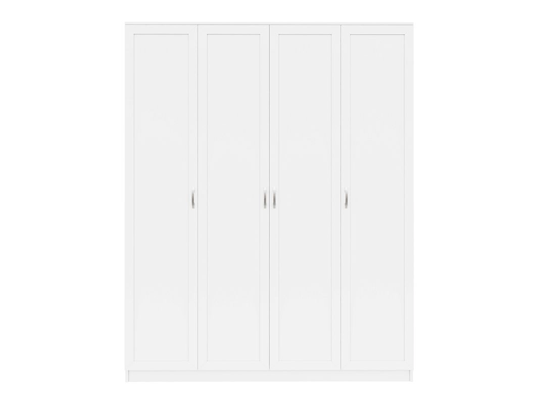 Шкаф распашной Стелла-21 Белый - фото 3