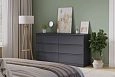 Комод Стефани Мальм-14 Графит