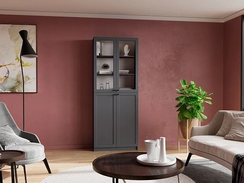 Стеллаж Билли Стольмин 21 Графит - фото 1