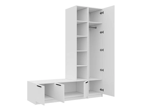 Стенка Лорена Пакс ТВ-стенка 15 Белый - фото 2