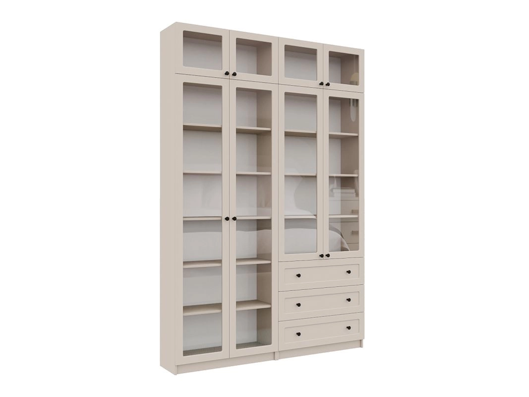 Шкаф для книг Билли Стольмин 47 Кашемир - фото 2