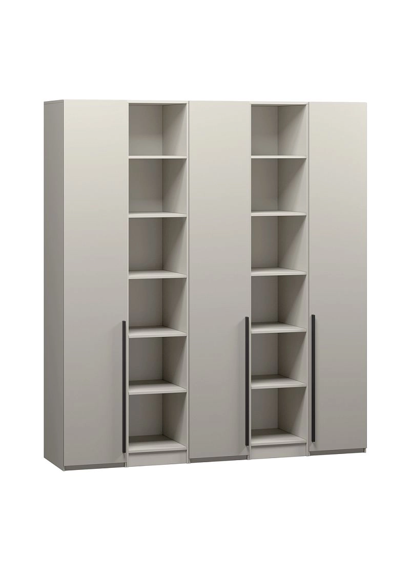 Шкаф распашной Хейсон-14 Кашемир Черный - фото 3