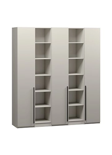 Шкаф распашной Хейсон-14 Кашемир Черный - фото 3