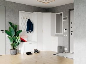 Прихожая Грация-3 с рамкой МДФ