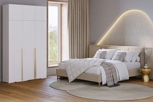 Эдинбург-3 с антресолью Белый