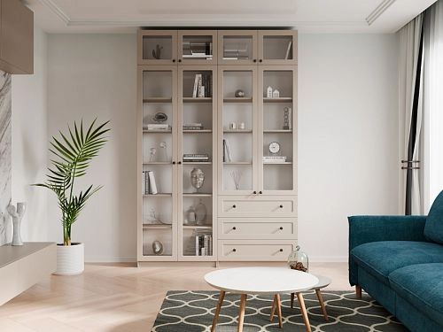 Шкаф для книг Билли Стольмин 47 Кашемир - фото 1