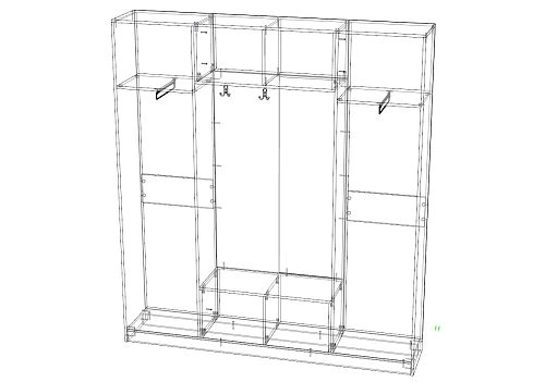 Прихожая Модерн-10 МДФ - фото 2