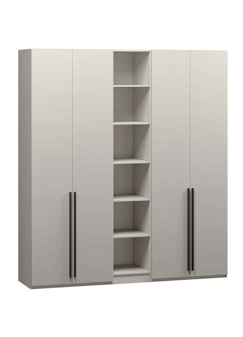 Шкаф распашной Хейсон-17 Кашемир Черный - фото 3