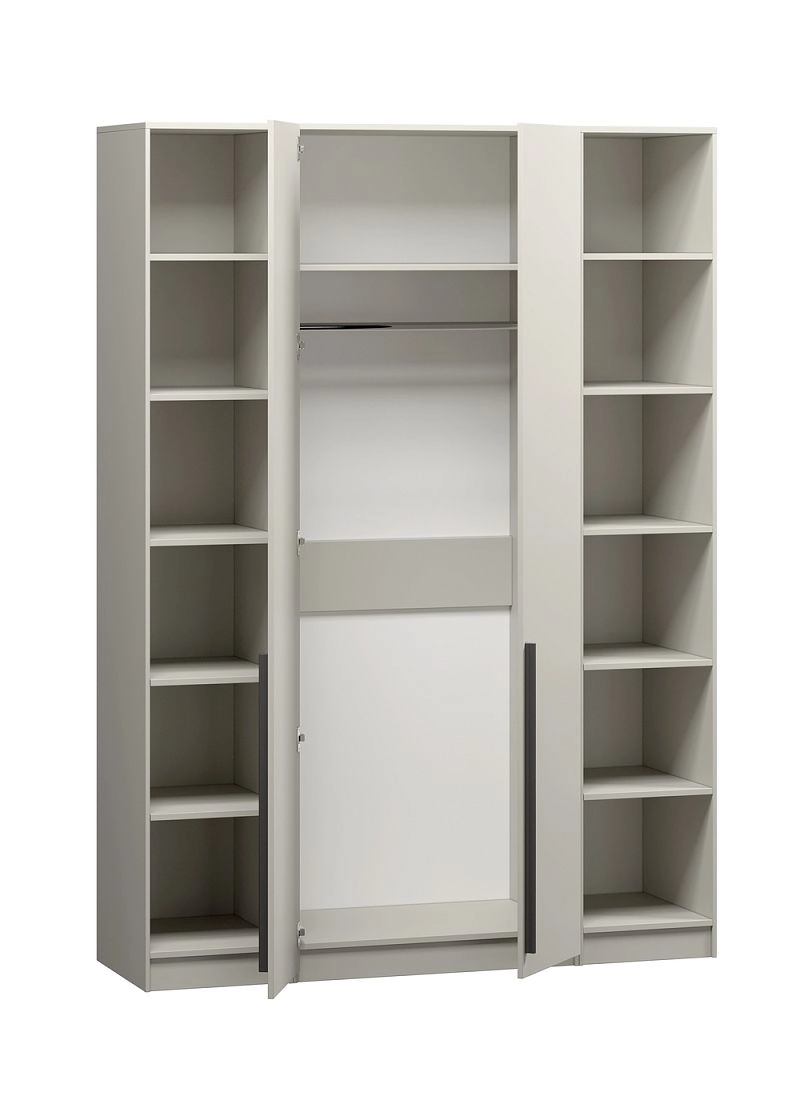 Шкаф распашной Хейсон-24 Кашемир Черный - фото 4