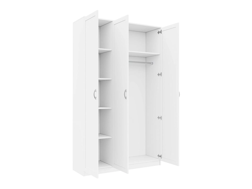 Шкаф распашной Стелла-22 Белый - фото 2